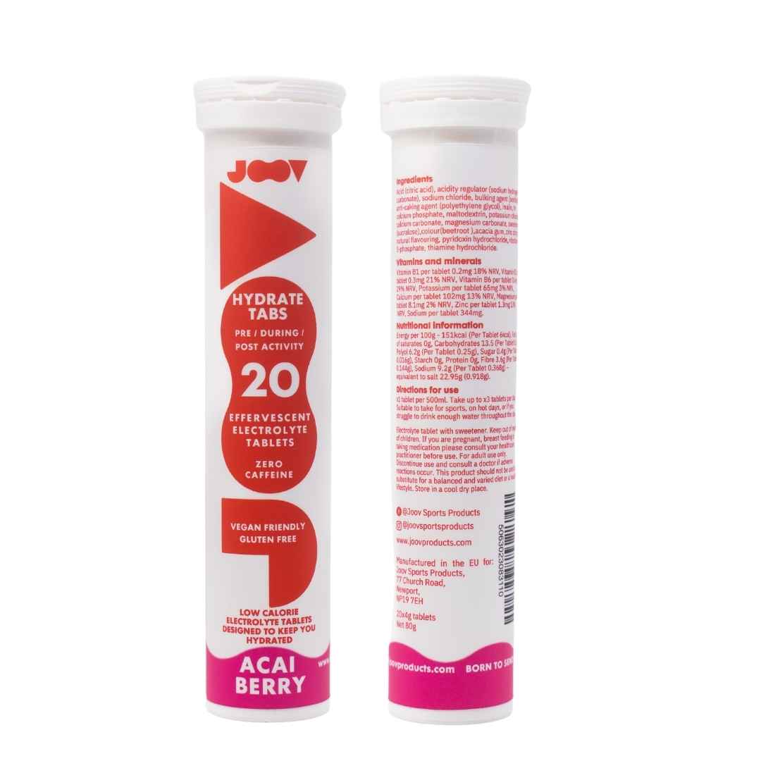 Joov Hydrate Tabs: Acai Berry electrolytes