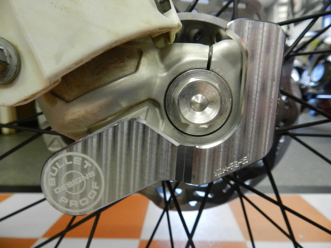 Bullet proof designs FORK LUG GUARD for SHERCO with KYB Forks and Stark Varg