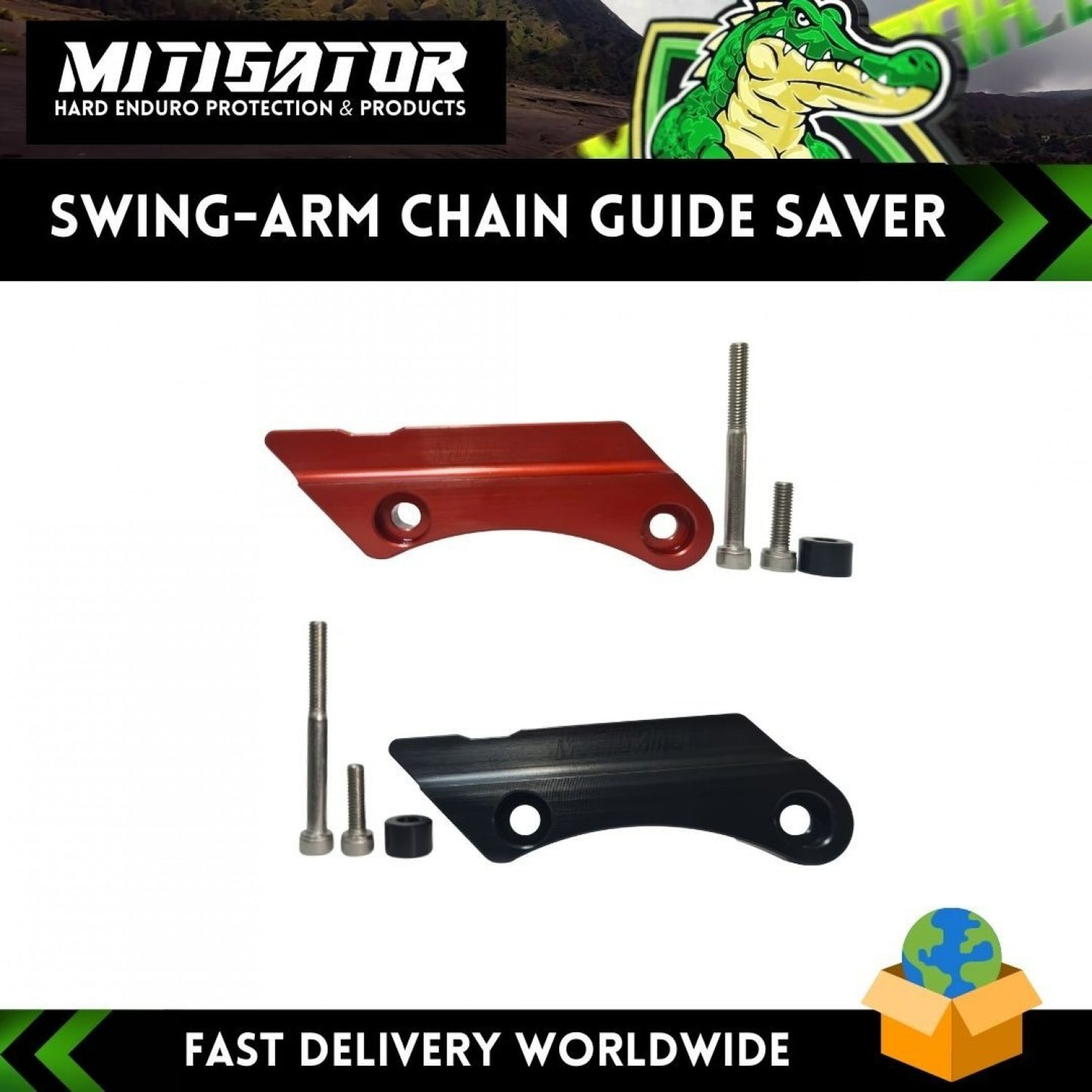 MITIGATOR Swing-Arm Chain Guide Saver Beta RR 2010-2024 / Beta Xtrainer 2015- 2024