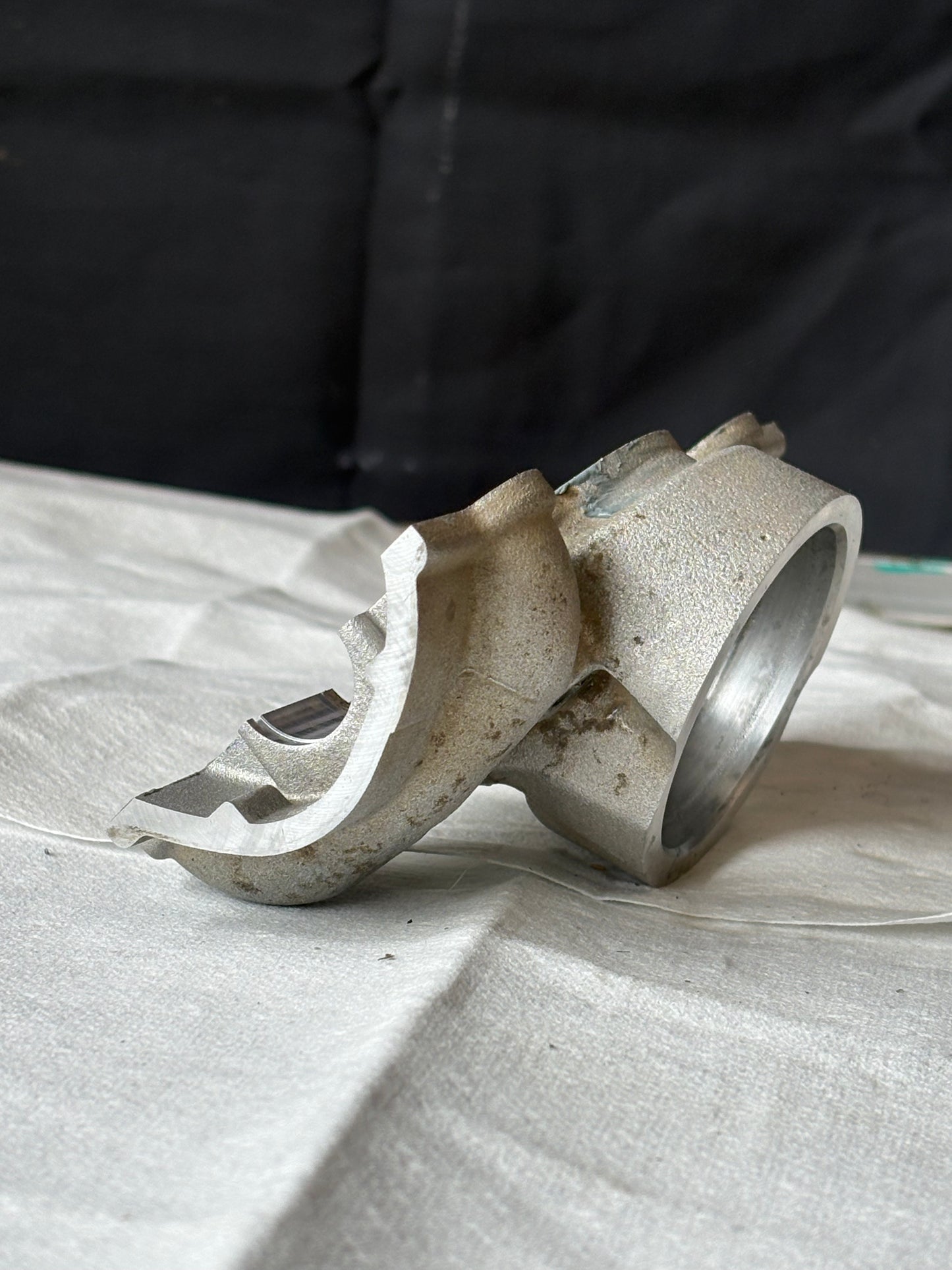 KTM OEM USED TPI EXHAUST FLANGE (55537001000) 17-23 250-300
