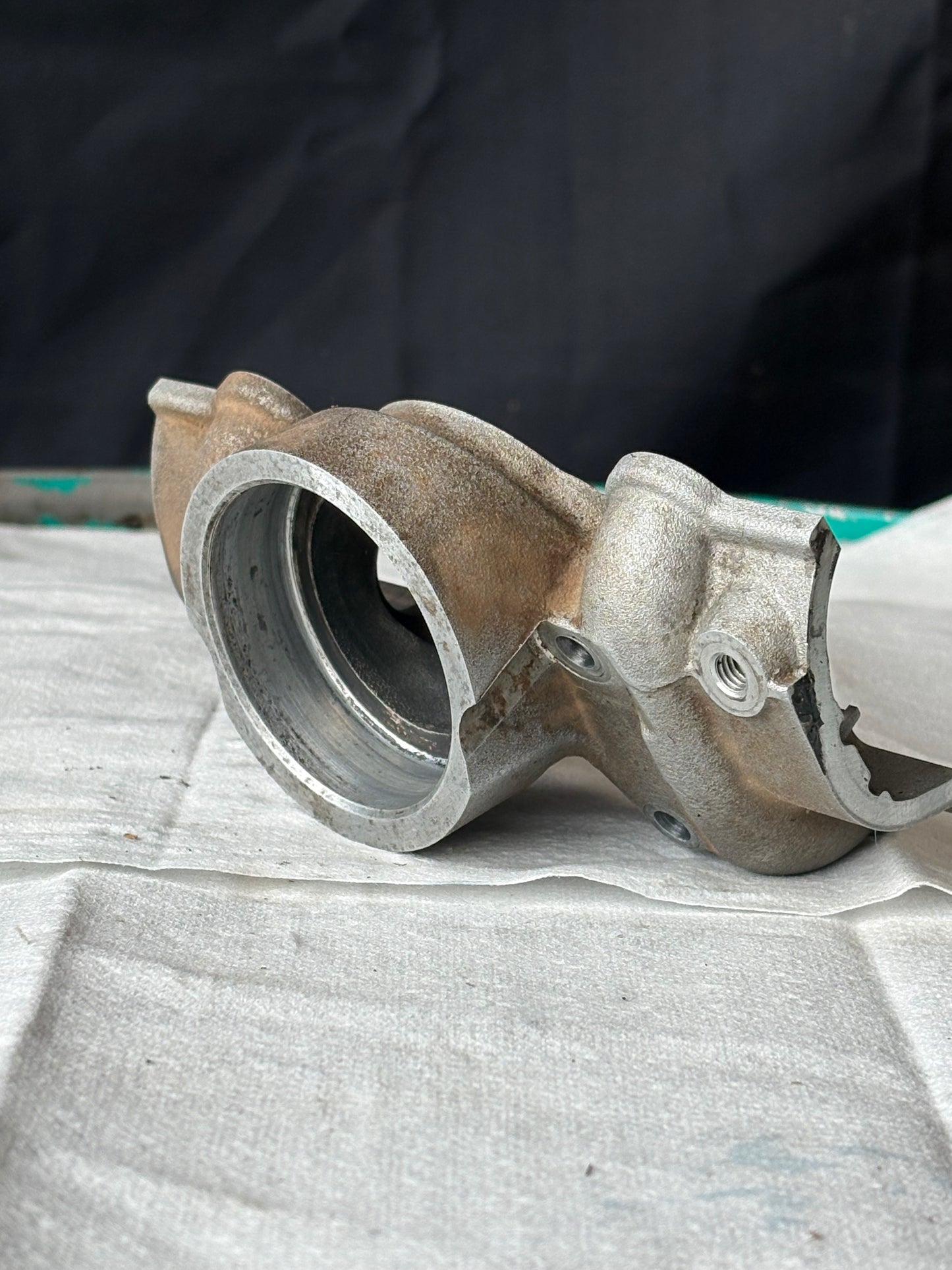KTM OEM USED TPI EXHAUST FLANGE (55537001000) 17-23 250-300