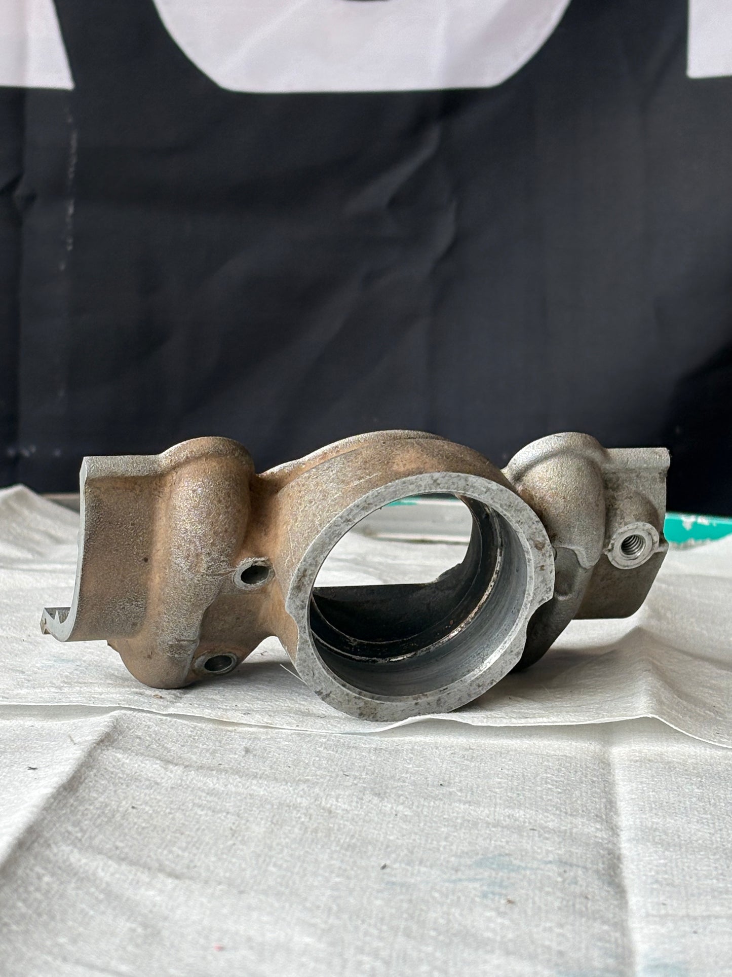 KTM OEM USED TPI EXHAUST FLANGE (55537001000) 17-23 250-300
