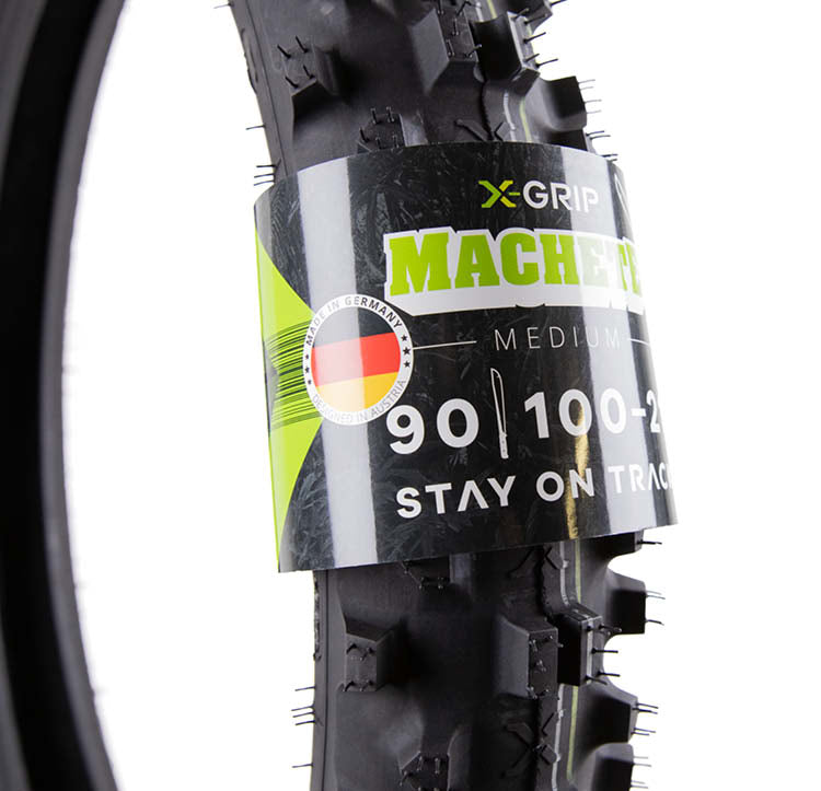 X-GRIP MACHETE 90/100-21 The ultimate front