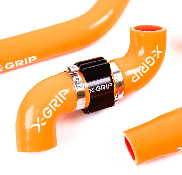 X-GRIP SILICONE RADIATOR HOSE 2t TBI 23-25 KTM HUSQVARNA GAS GAS (pre-order)