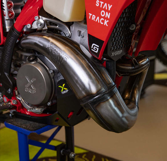 X-GRIP EXHAUST PIPE FACTORY HEADER (pre-order)