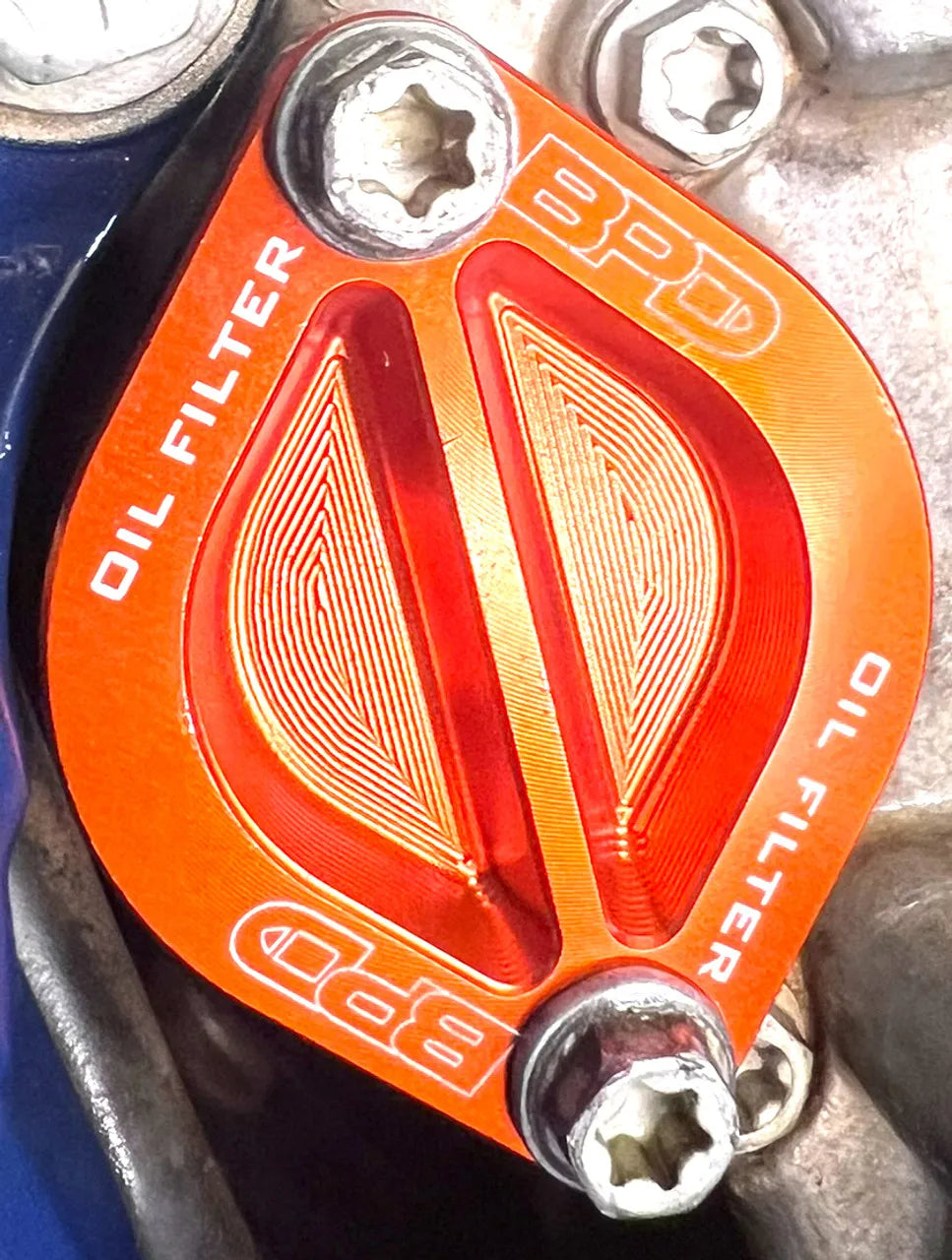 Bullet proof designs Oil Filter Cover for KTM, Husky, Gas Gas