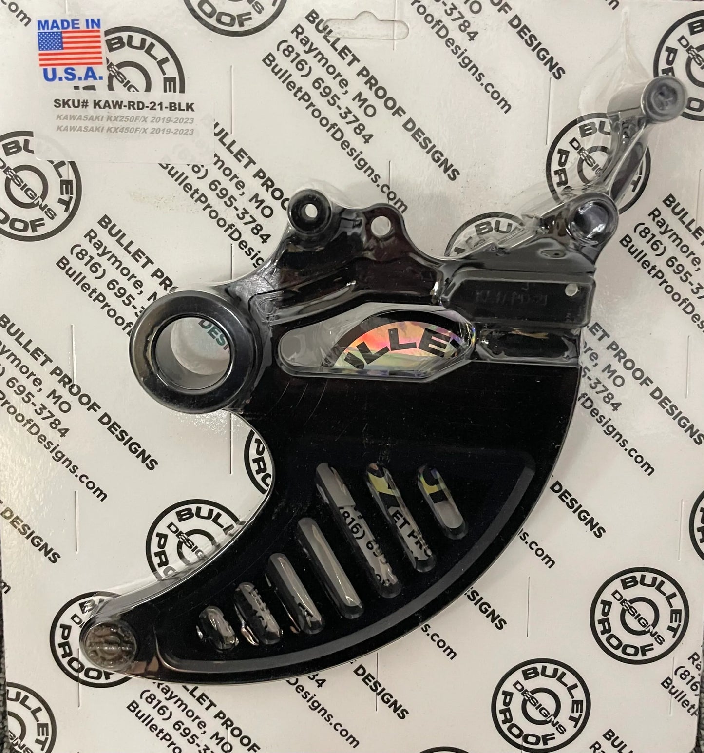 Bullet proof designs Kawasaki Rear Disc Guard