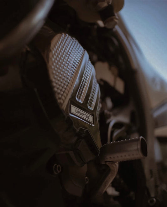 Carbonteck carbon kevlar ignition cover 250-300 TPI KTM HUSQVARNA 17-23