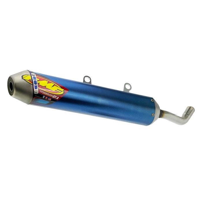 FMF Titanium Powercore 2.1 Extreme Exhaust Silencer (SUPER LONG FOR HUGE BOTTOM END INCREASE) KTM HUSKY GAS GAS 250-300