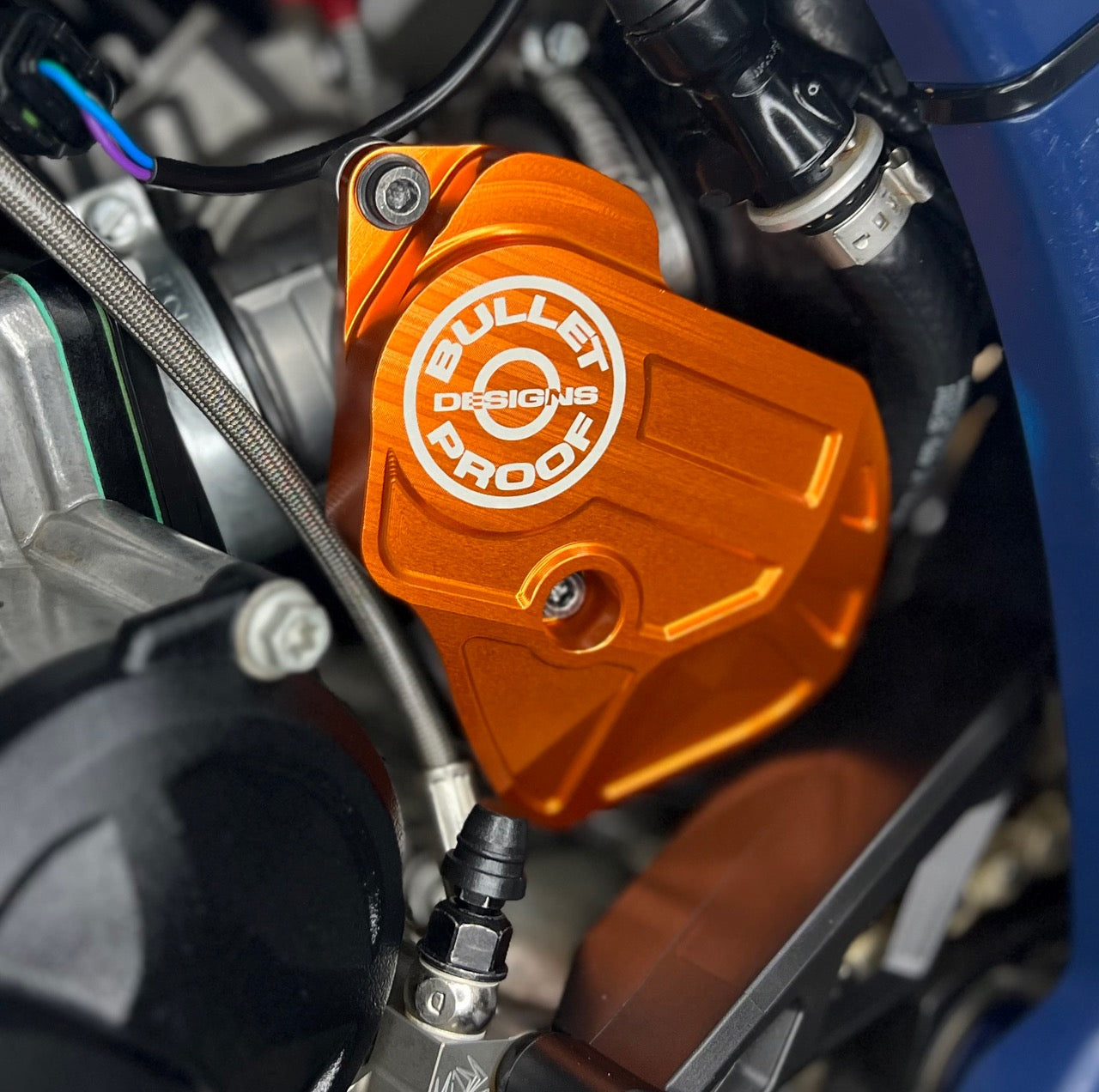 Bullet Proof Designs throttle Body Guard for 2023-2025 KTM, Husky, Gas Gas LIFETIME WARRANTY
