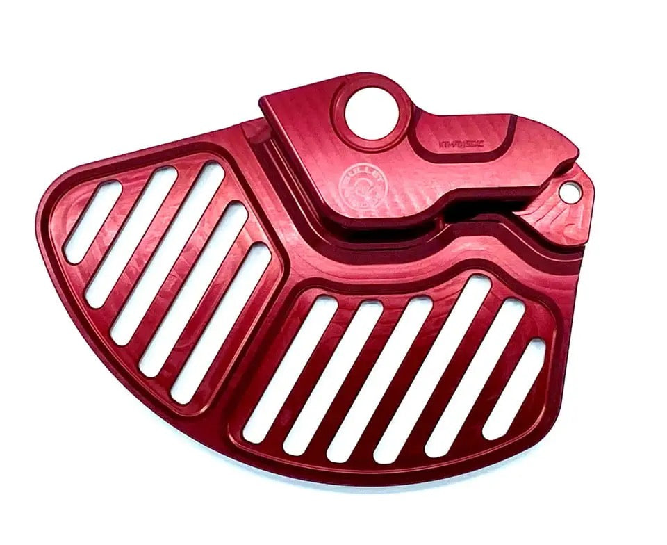 Bullet Proof Designs FRONT DISC GUARD – KTM, Husky, Gas Gas and Sherco with WP forks (2016-2025) LIFETIME WARRANTY