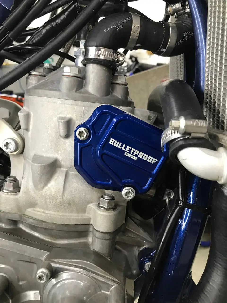 Bullet Proof Designs Power Valve Cover Right Side 23-25 KTM, Husky, Gas Gas 2-Stroke
