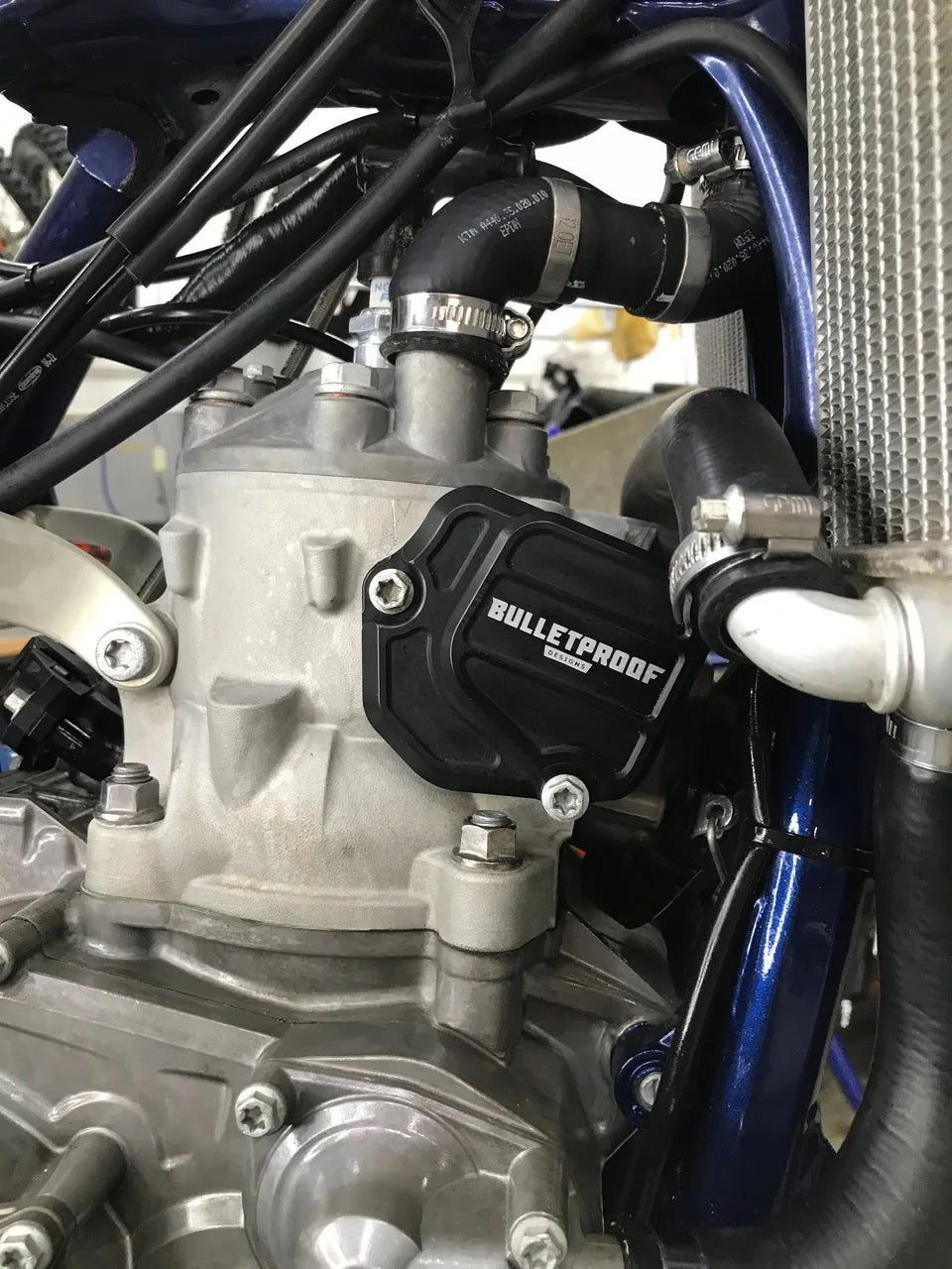 Bullet Proof Designs Power Valve Cover Right Side 23-25 KTM, Husky, Gas Gas 2-Stroke
