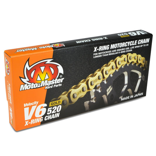 Moto-Master V6 X-RING CHAIN 520 120 LINK