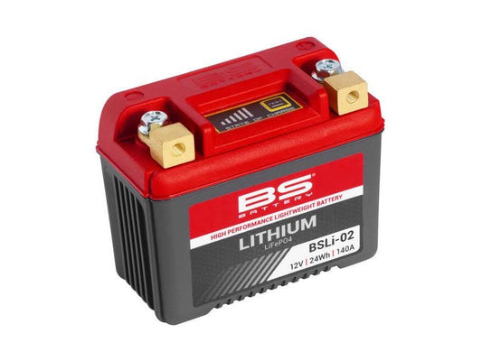 BS BATTERY BSLI-02 LITHIUM BATTERY KTM TBI 250/300 upgrade!