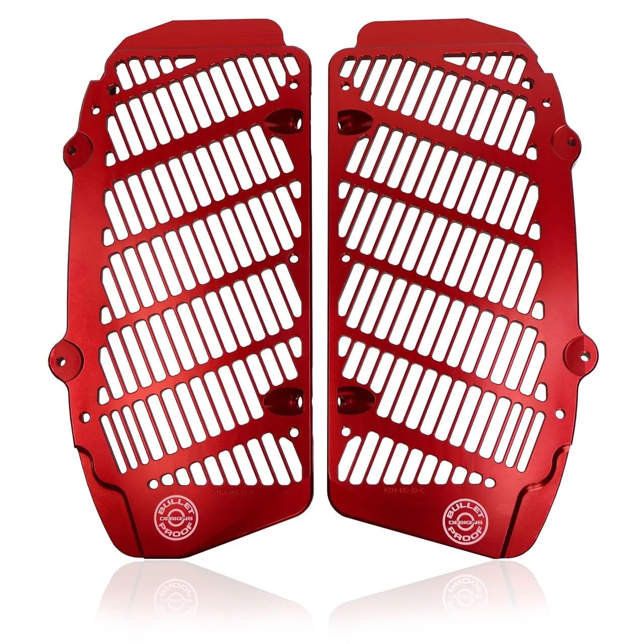 Bullet Proof Designs RADIATOR GUARDS for KTM, Husqvarna Gas Gas 17-25 LIFETIME WARRANTY