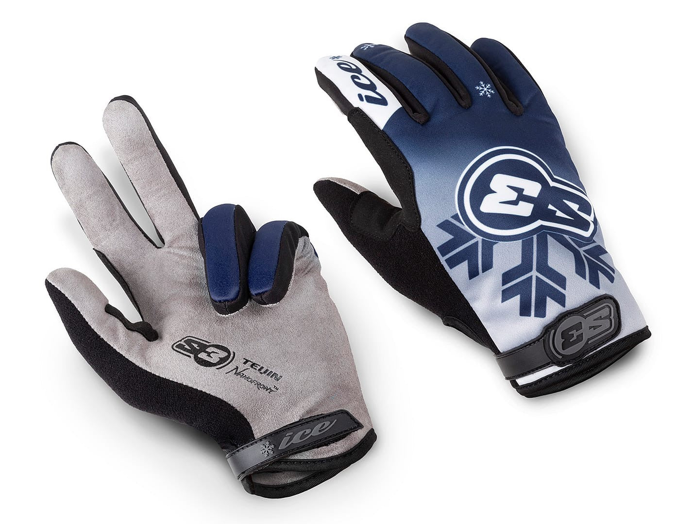 S3 PARTS ‘ICE NANO’ WINTER SPORT GLOVES – Blue