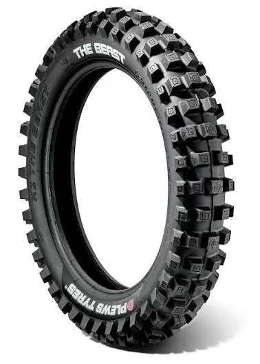 PLEWS TYRES THE BEAST REAR – 120 / 100 – 18 EXTREME (shit flicker, trail ruin'er, grip finder, pride taker, GF stealer)