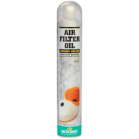 MOTOREX AIR FILTER SPRAY OIL 750ML
